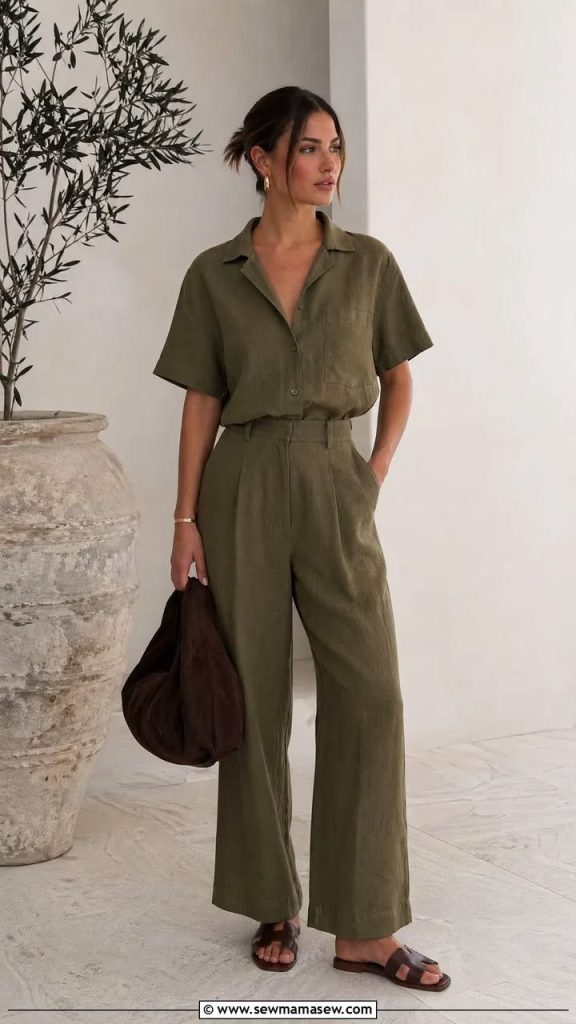 Fashion Berbahan Linen