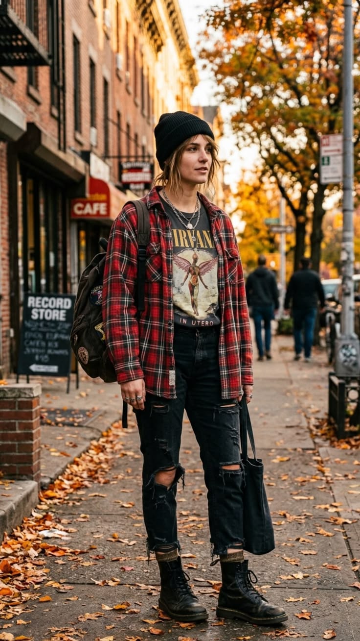 Fashion Grunge Tahun 1990